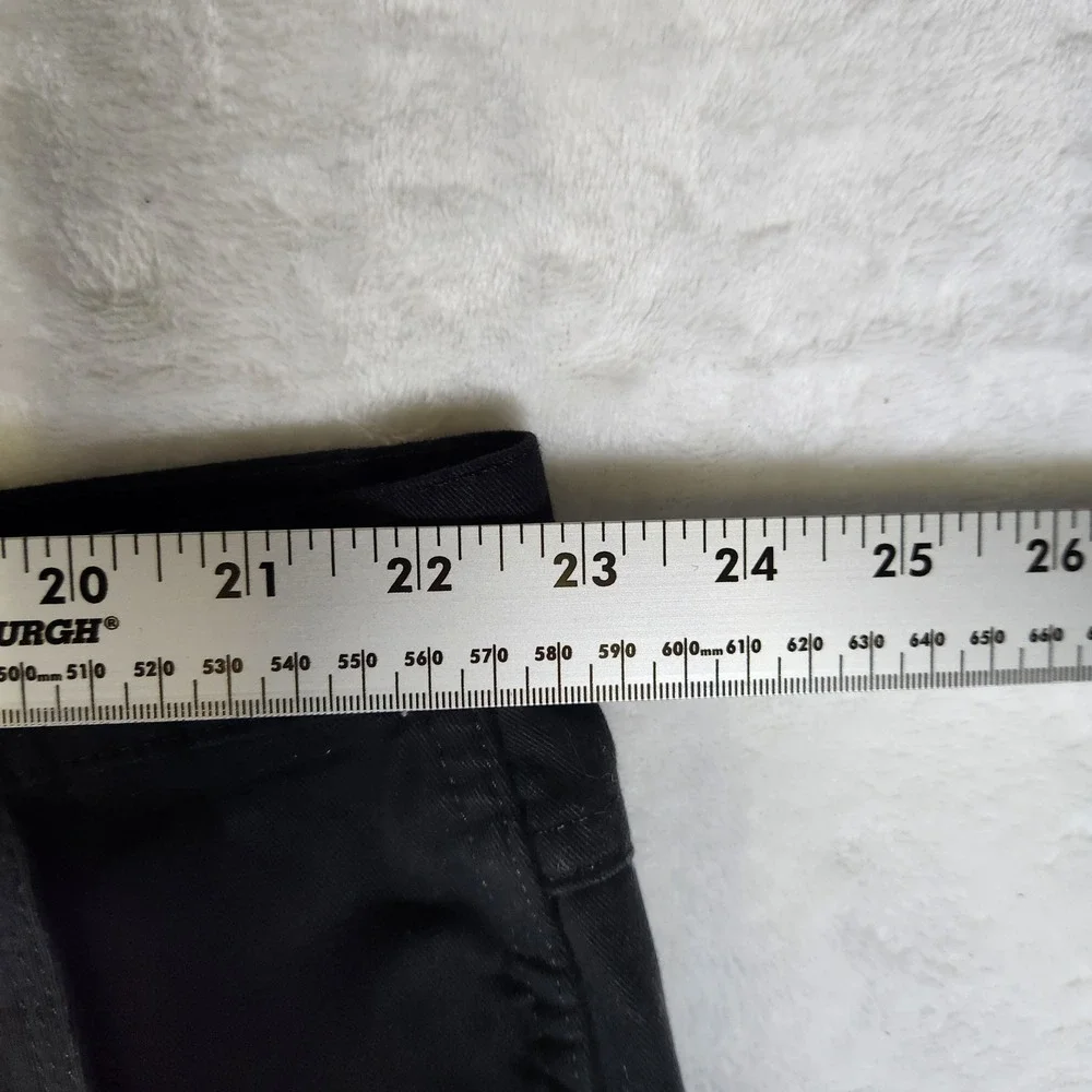 Wrangler Mens Cargo‎ Pants Black Loose Fit Workwear Utility Pockets 46x30 NWT